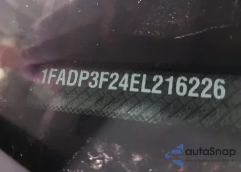 2014 Ford Focus Se из США, поврежденный, VIN 1FADP3F24EL216226